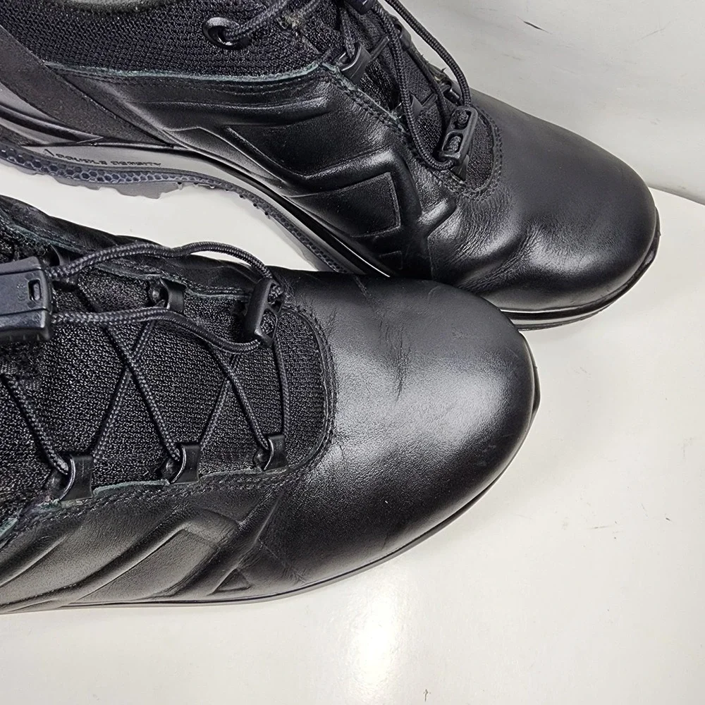 Haix Black Eagle Tactical 2.0 GTX Low Shoes Mens 9 Black Waterproof Corded Laces